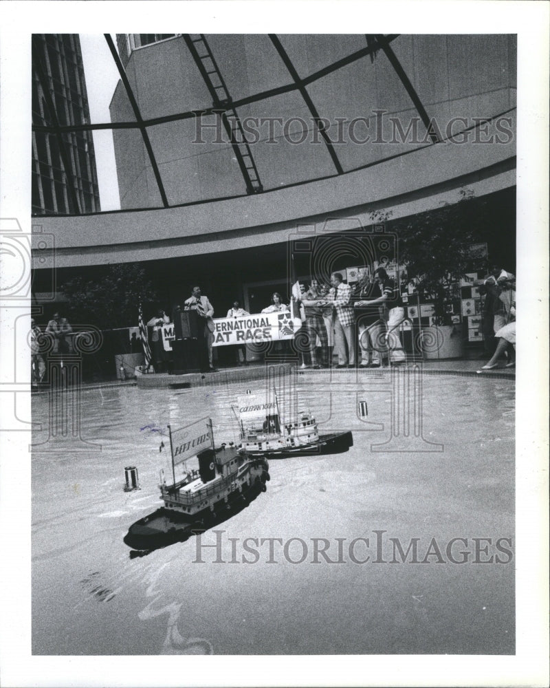 1980 Freedom Festival Ducky Race Tugboats - Historic Images