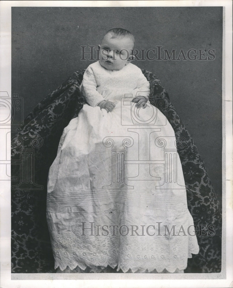 1962 Christening Gown Passed Down Chicago - Historic Images