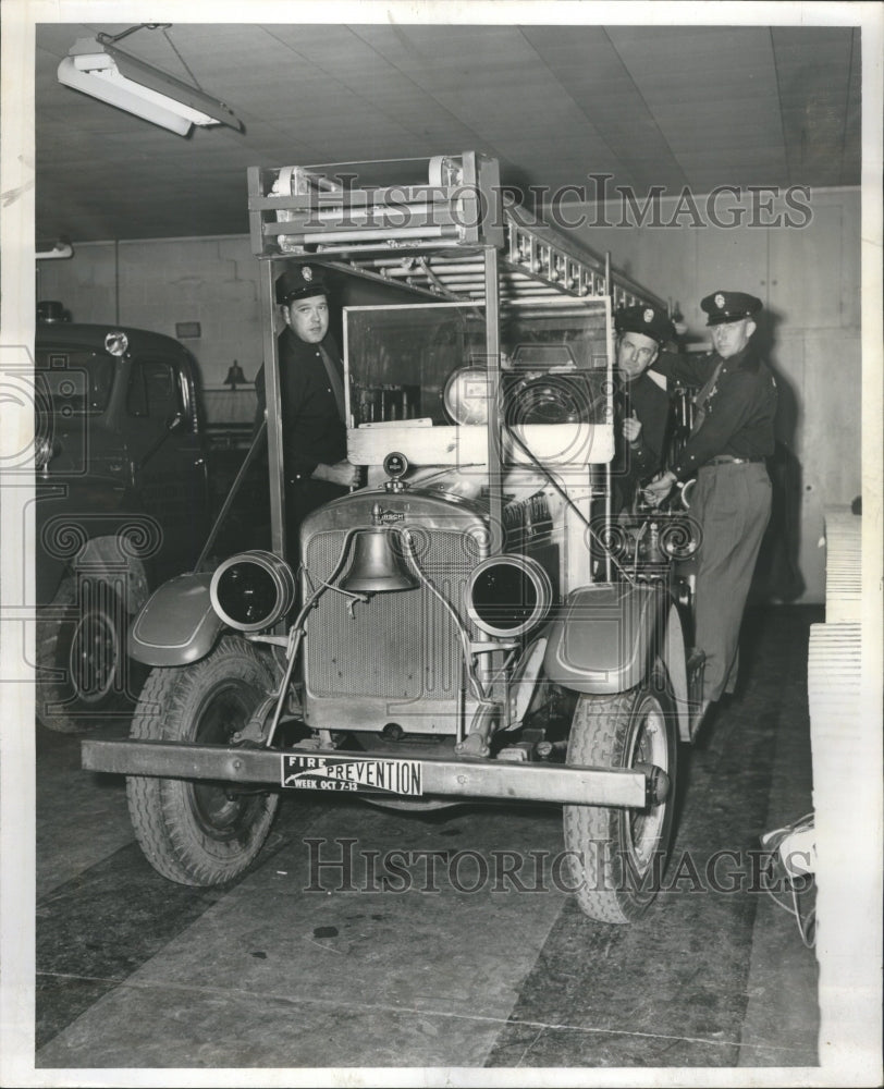 1956 Old timer fire pumper of 1927 - Historic Images