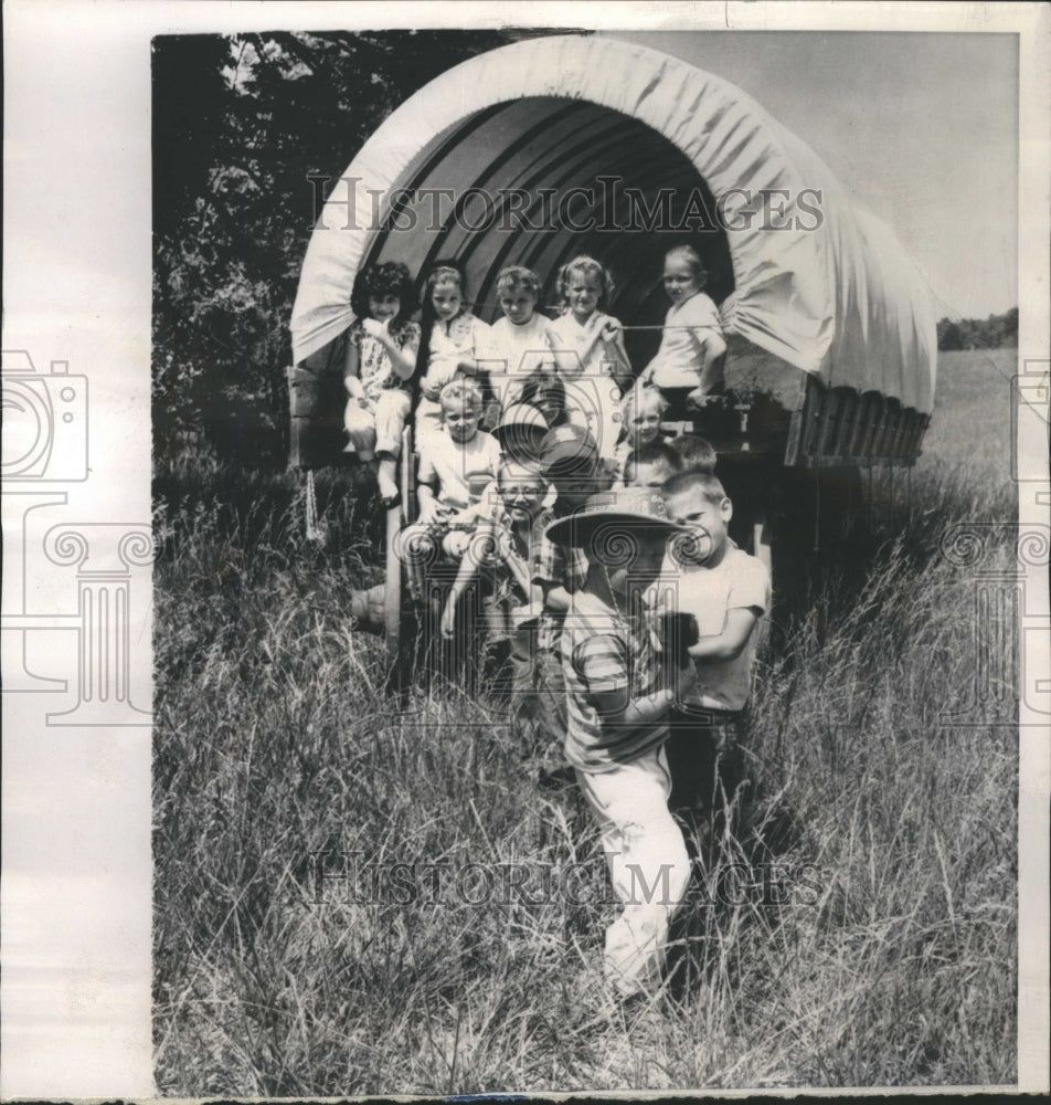 1965 Outdoor Education Center Covered Wagon - Historic Images
