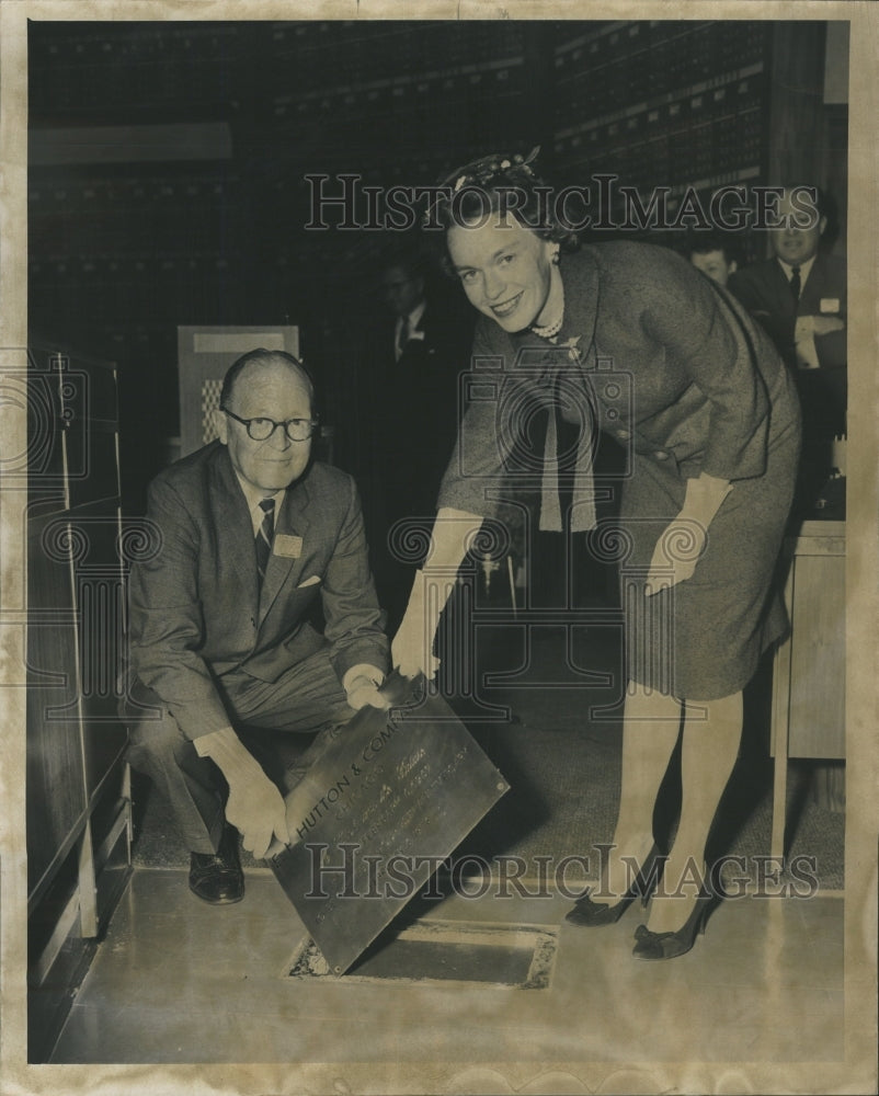 1962 Photo Board of Trade, E.F. Hutton &amp; company :  - Historic Images