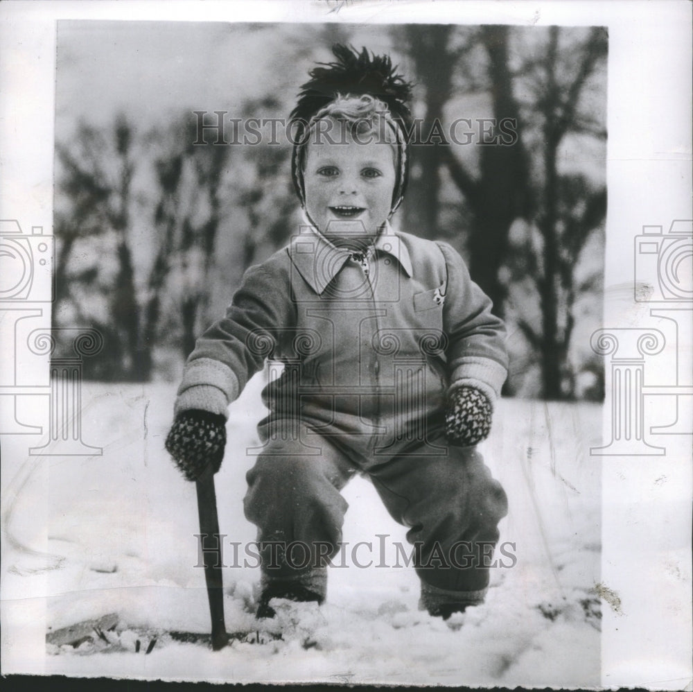 1949 Young Prince Carl Gustaf - Historic Images