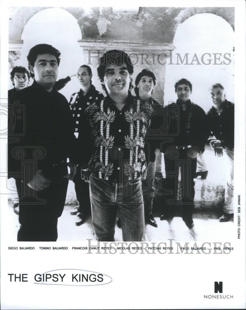 Pop Music Band The Gipsy Kings - Historic Images