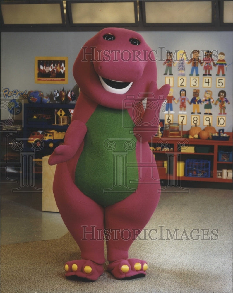 1995 Barney Purple Dinosaur - Historic Images