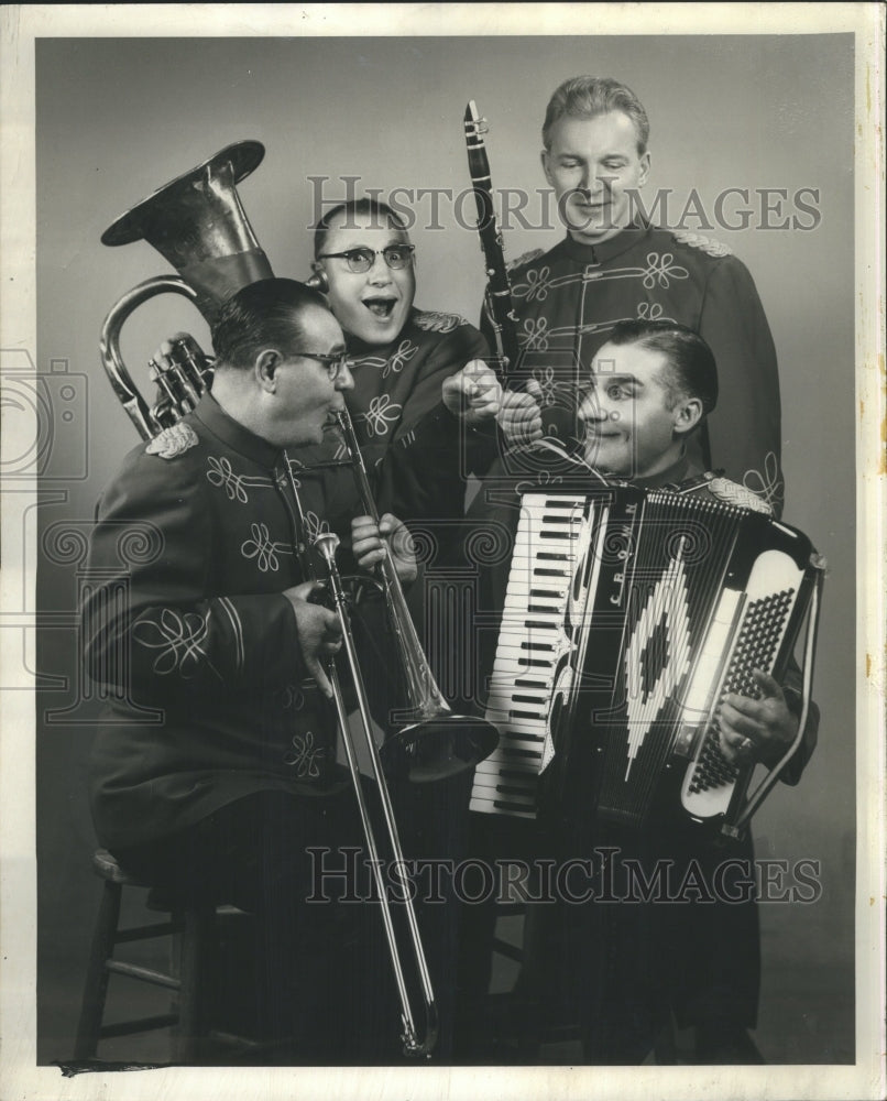 1960 The Hungry Four Instrument Quartet - Historic Images