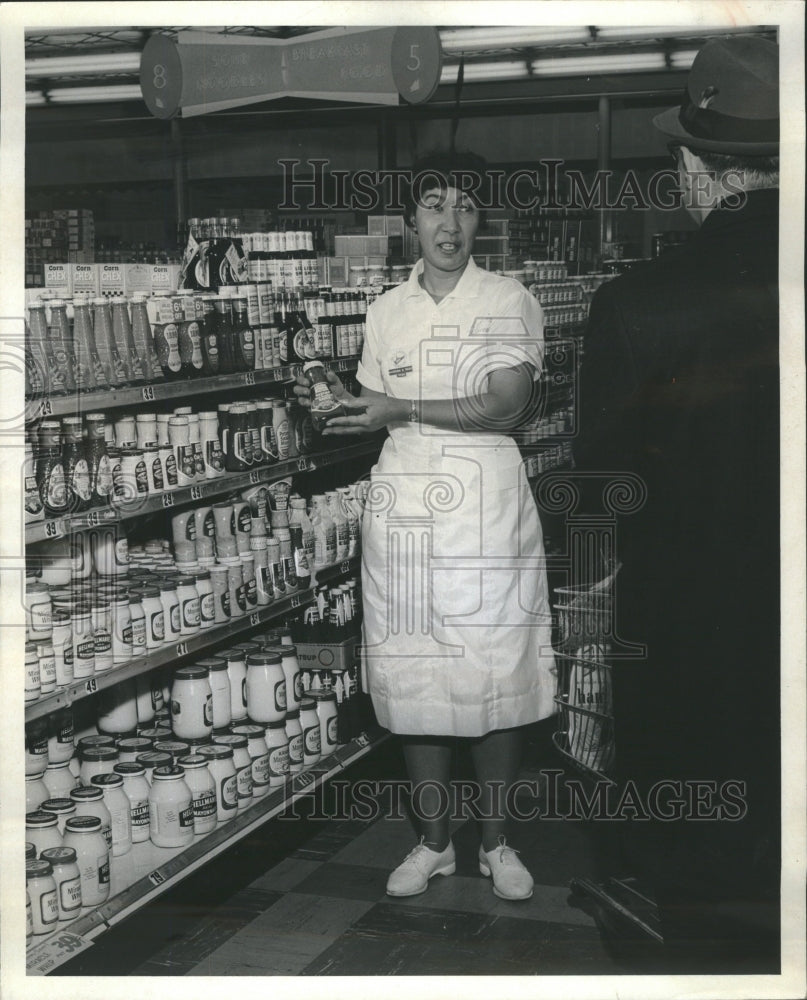 1966 Chicago Merit Employee S.Bishop E.Reed  - Historic Images