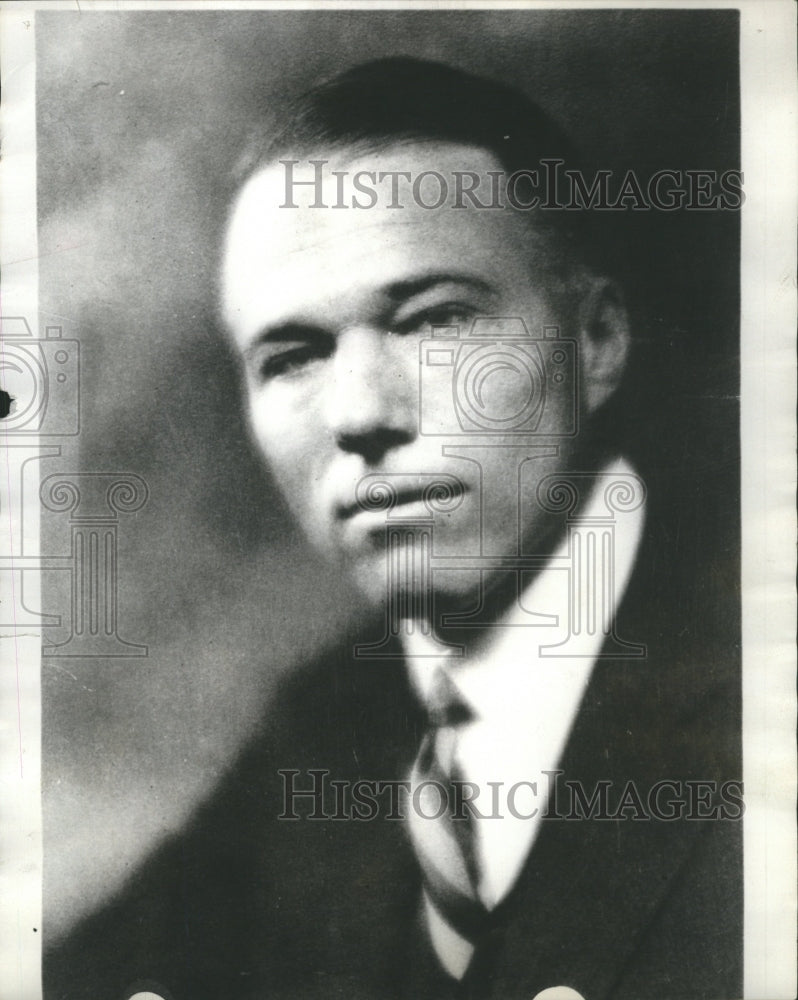 1933 Wilfred J. Frank Publisher Headshot - Historic Images