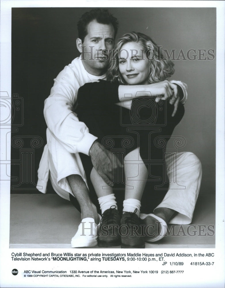 1992 Bruce Willis Actor - Historic Images