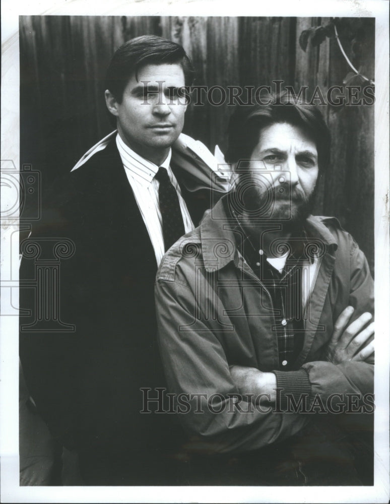1987 Treat Williams Peter Coyote Actors - Historic Images