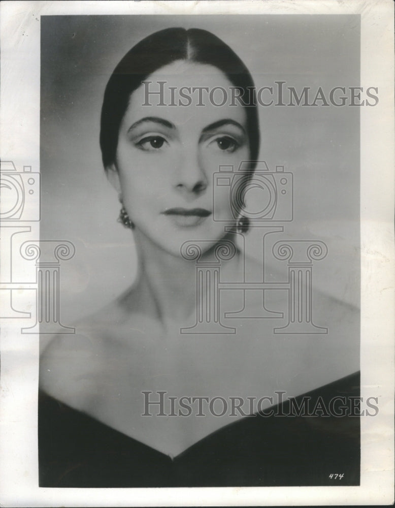 1962 Anne Wilson Ballerina Glamour Shot - Historic Images