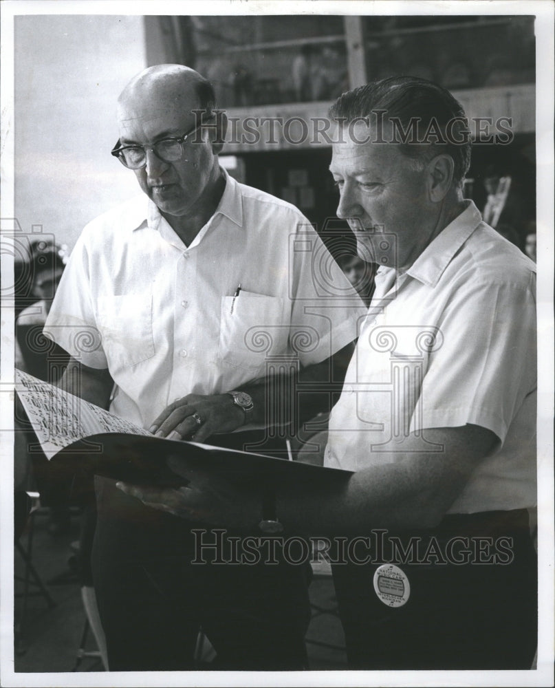 1966 Press George C. Wilson Conductor Press Photo - Historic Images