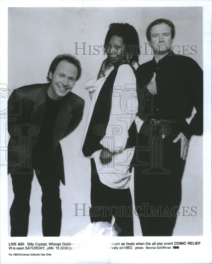 1994 Comic Relief Crystal Whoopi Williams - Historic Images