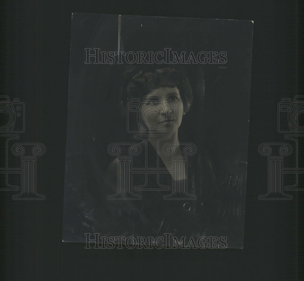 1922 Mrs John Dodge Headshot Detroit  - Historic Images