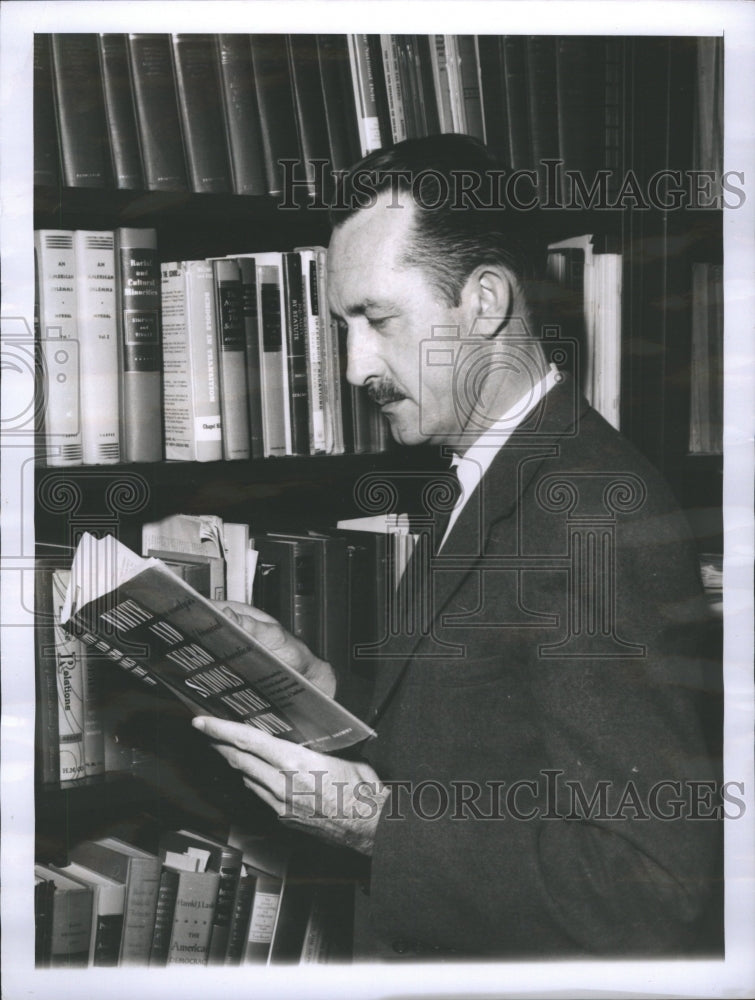 1957 Robin M. Williams professor Cornell Un - Historic Images