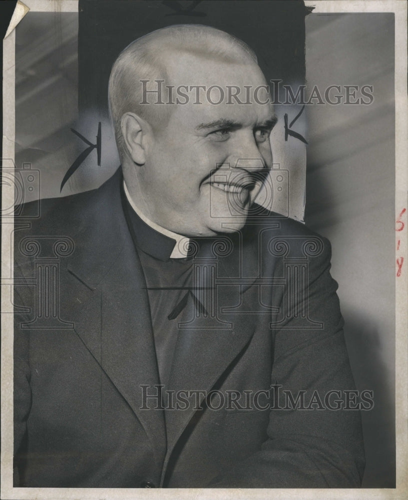 1952 Georgetown Univ President Rev Guthrie - Historic Images