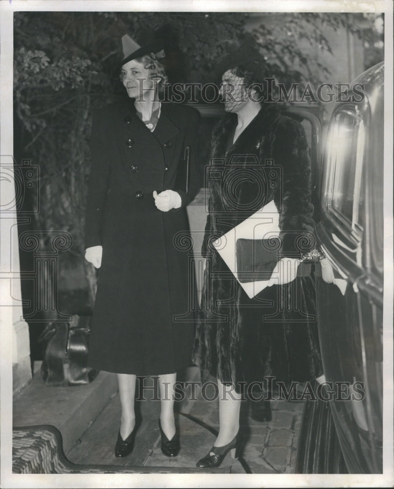 1941 Lady Halifax Mrs Cyril Cane Detriot - Historic Images