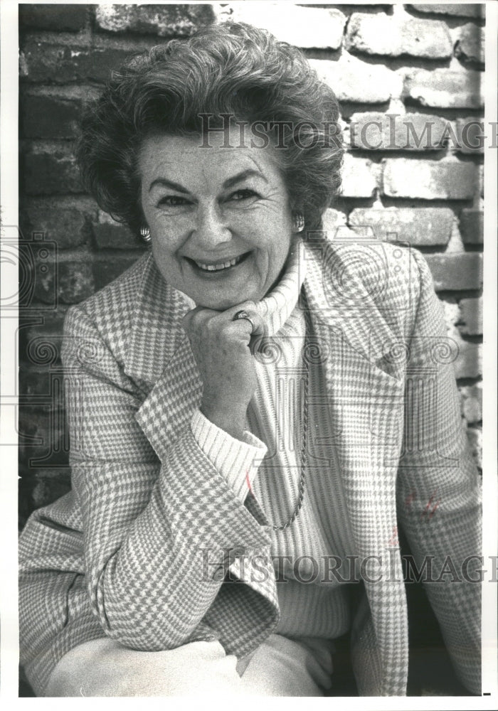 1986 Barbara Hale in Los Angeles - Historic Images