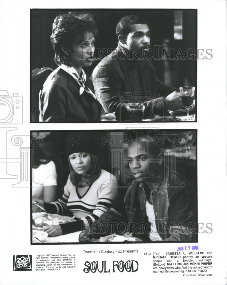 2002 Press Photo Soul Food movie scenes - RRR73043 - Historic Images