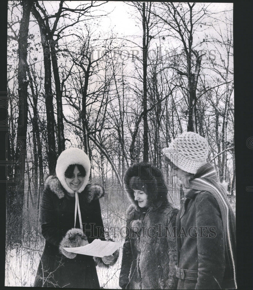 1973 Barbara Saines Save Our Forest Trees - Historic Images