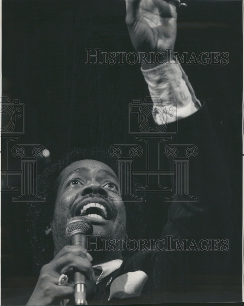 1984 Mahalia Jackson Stanley David Singer - Historic Images