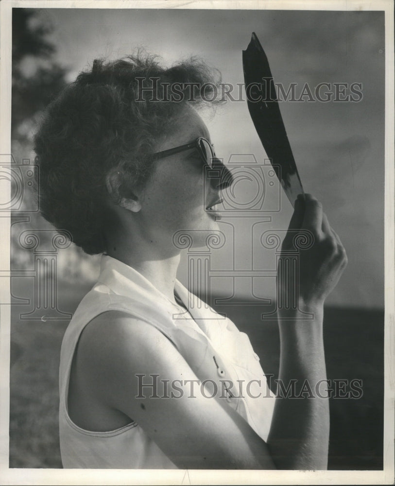 1954 Carol Gaines Lorel Poers Matches - Historic Images
