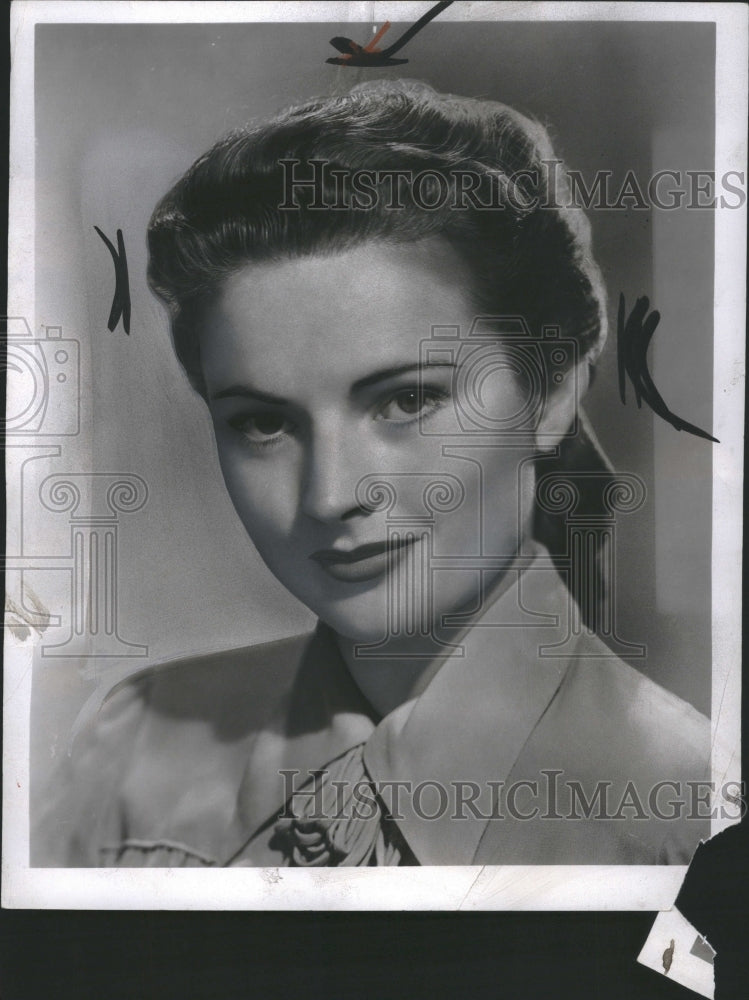 1947 Coleen Gray Fox Player Actress - Historic Images