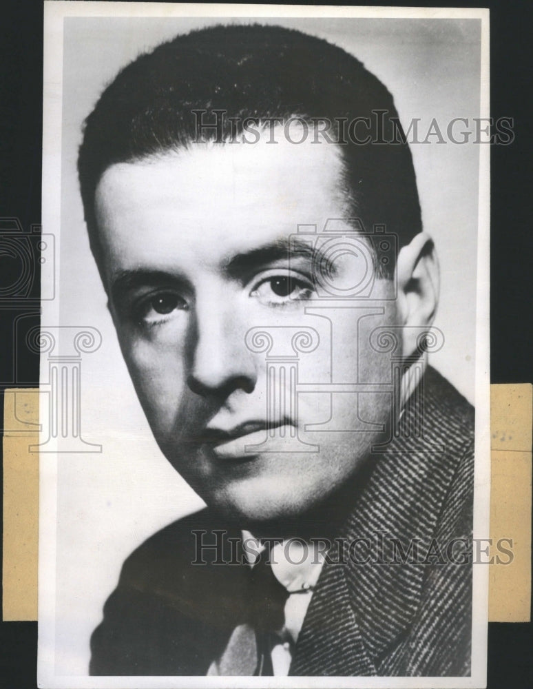 1948 Frank Handy Newspaperman - Historic Images