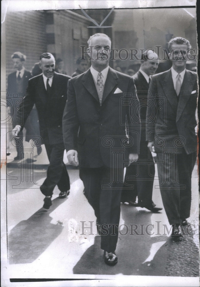 1957 Police Superintendent Herbert Hannam - Historic Images