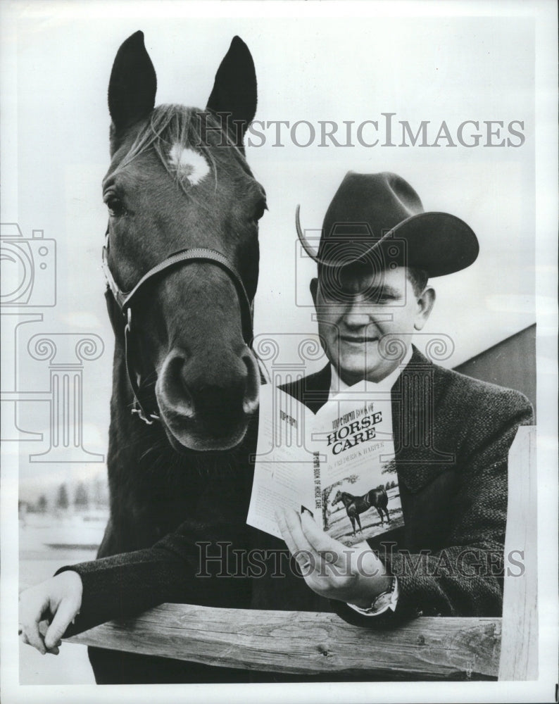 1967 Author Frederick Harper Book Horse - Historic Images
