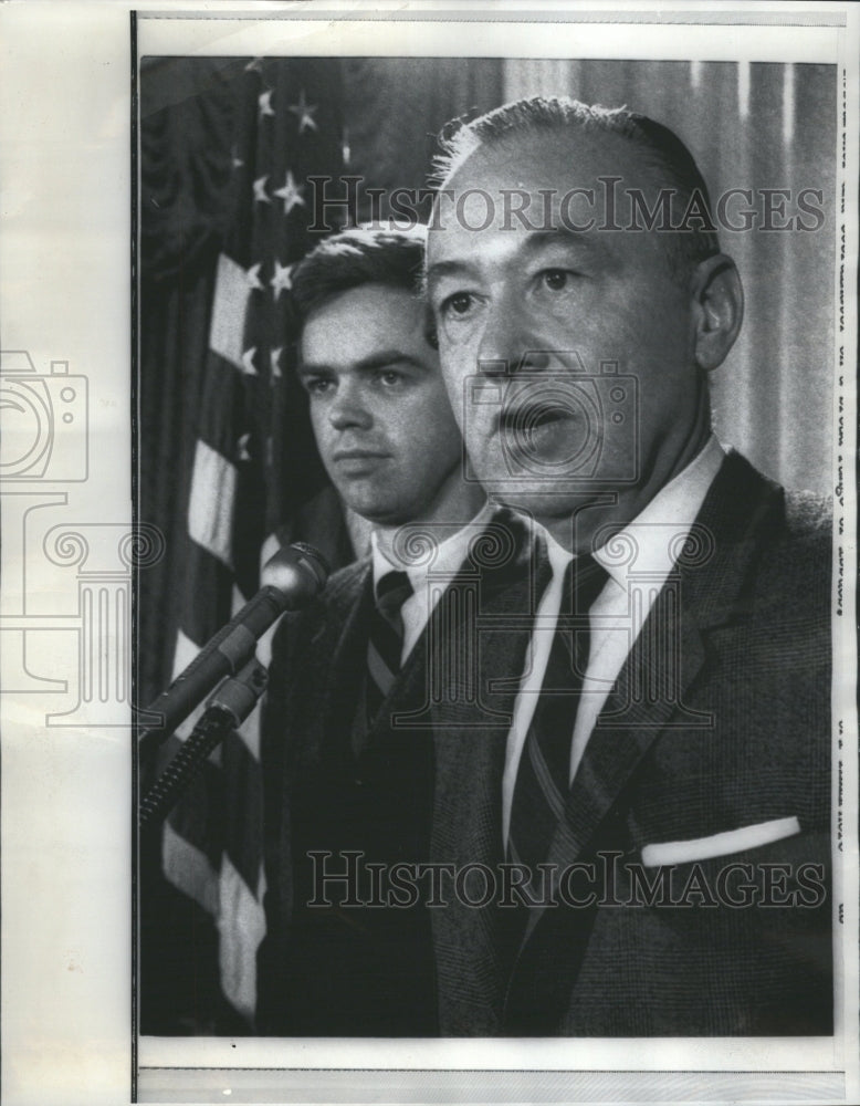 1968 James Keogh Executive Editor White Hou - Historic Images