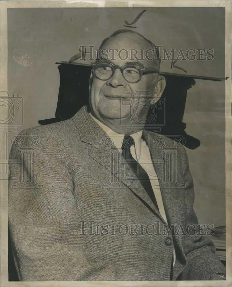 1958 Harry J Hanson Retired Rear Detroit - Historic Images