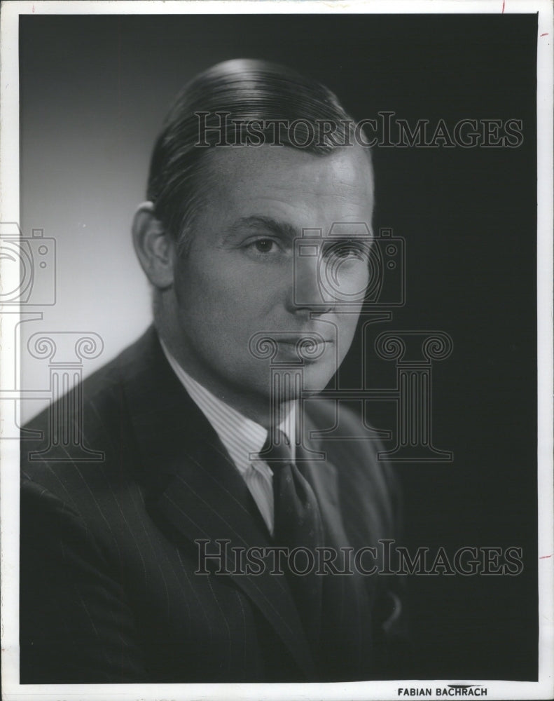 1969 Press Photo Thomas Vail Editor Publisher of Clevel - Historic Images