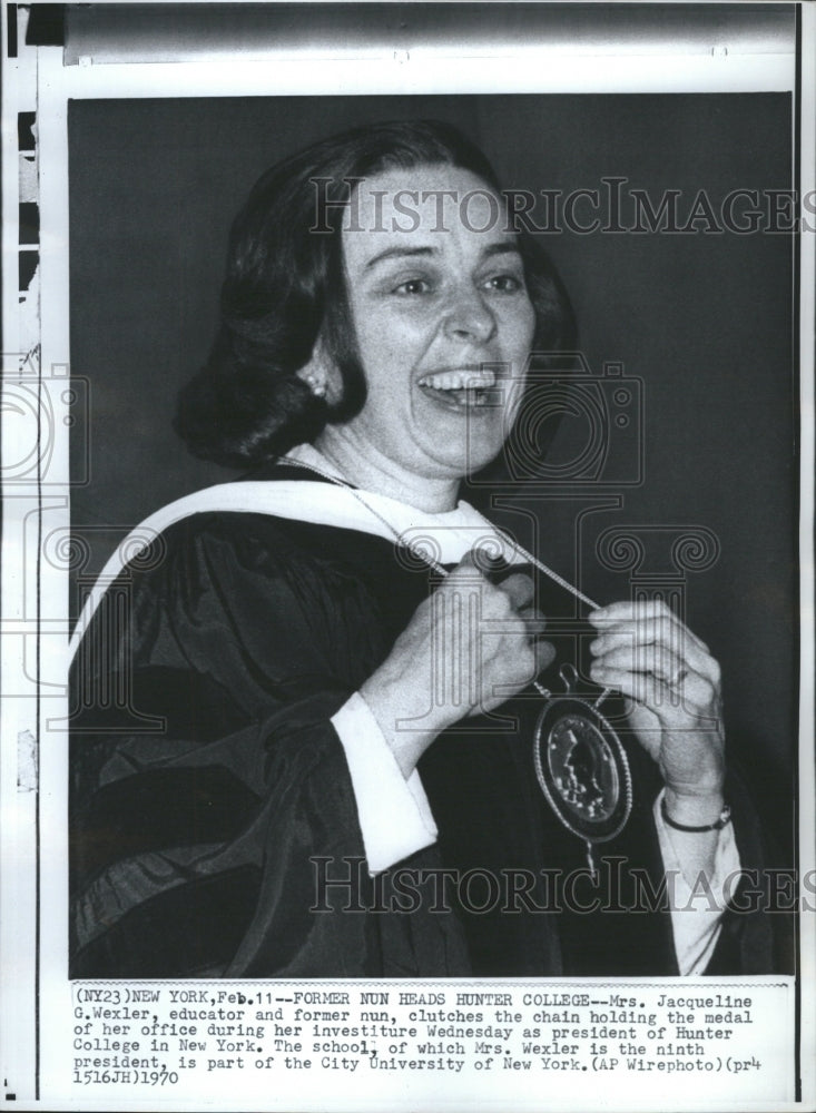 1970 Mrs. Jacqueline G.Wexler - Historic Images