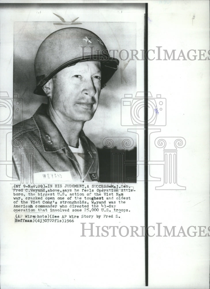 1966 Staff Chief Operation Army General - Historic Images