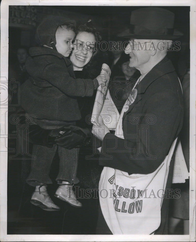 1952 Nathan Samuels Wendell Colvin Child - Historic Images