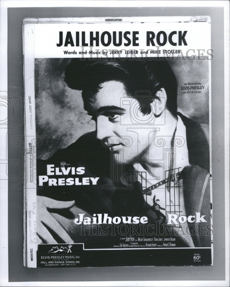 1979 Elvis Presley Jailhouse Rock Music - Historic Images