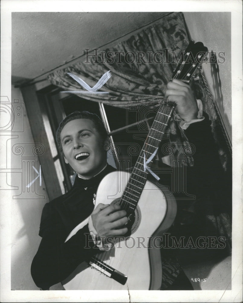 1937 Tenor Allan Jones Manrique de Lara - Historic Images