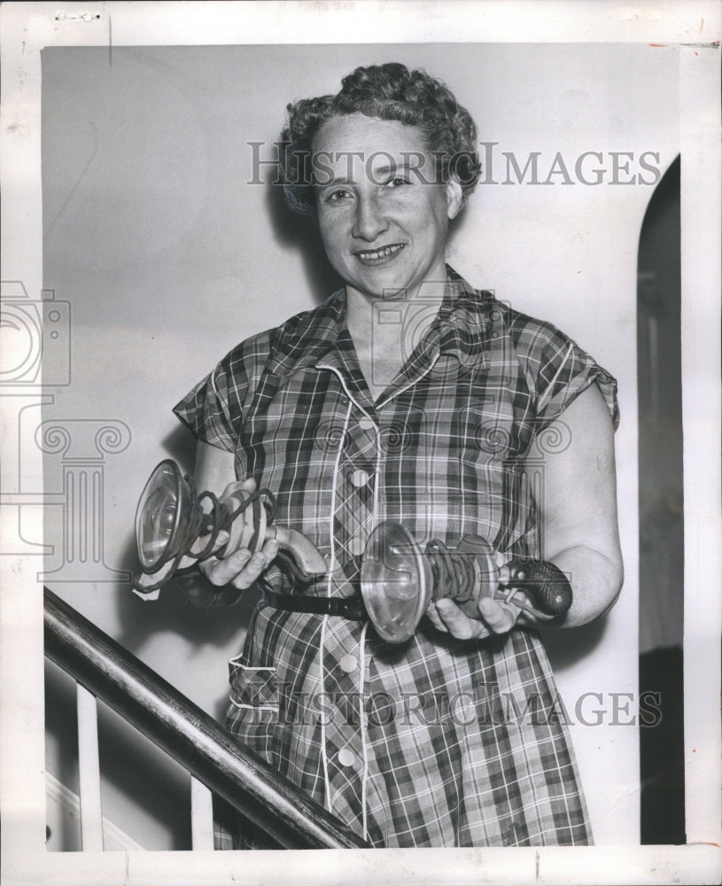 1955 Mrs. Carl. F Geppert Wilmette Spot - Historic Images
