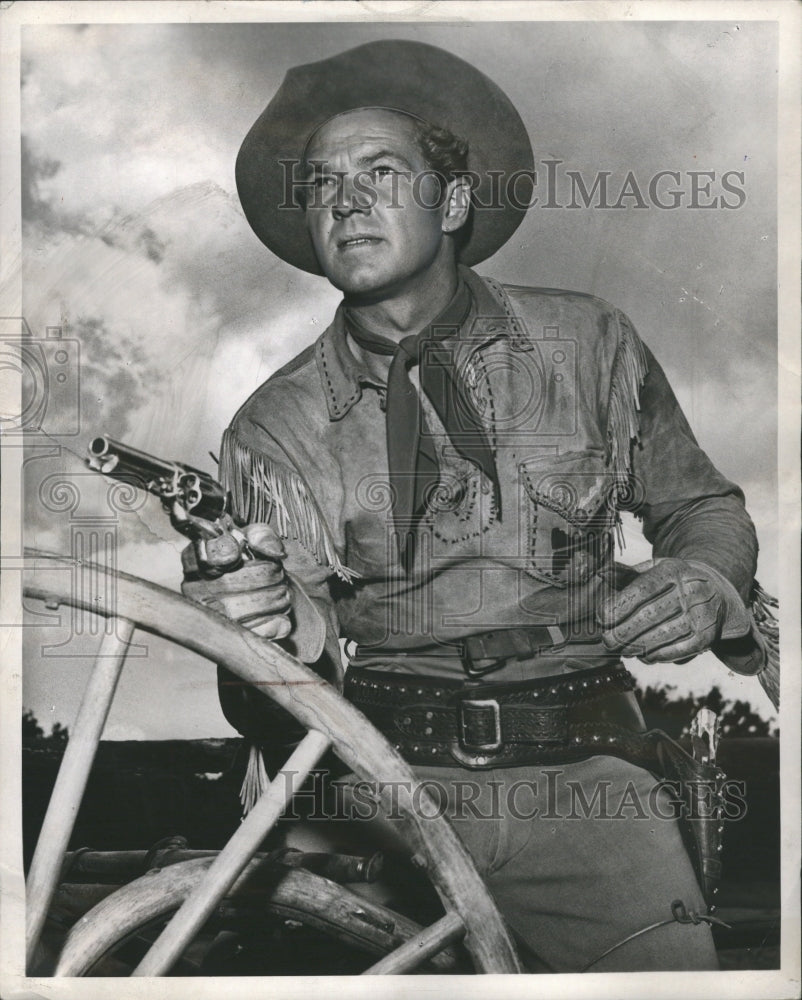 1953 Bill Williams American Film Actor - Historic Images