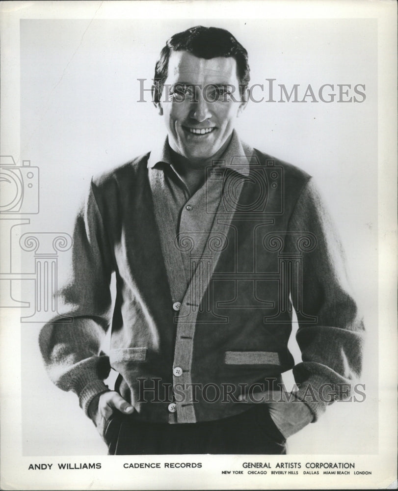 1960 Andy WilliamsBranson MissourBette Davi - Historic Images