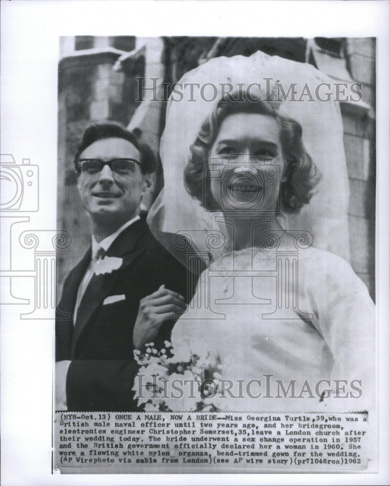 1962 Miss Georgina Turtle British Male Nava - Historic Images