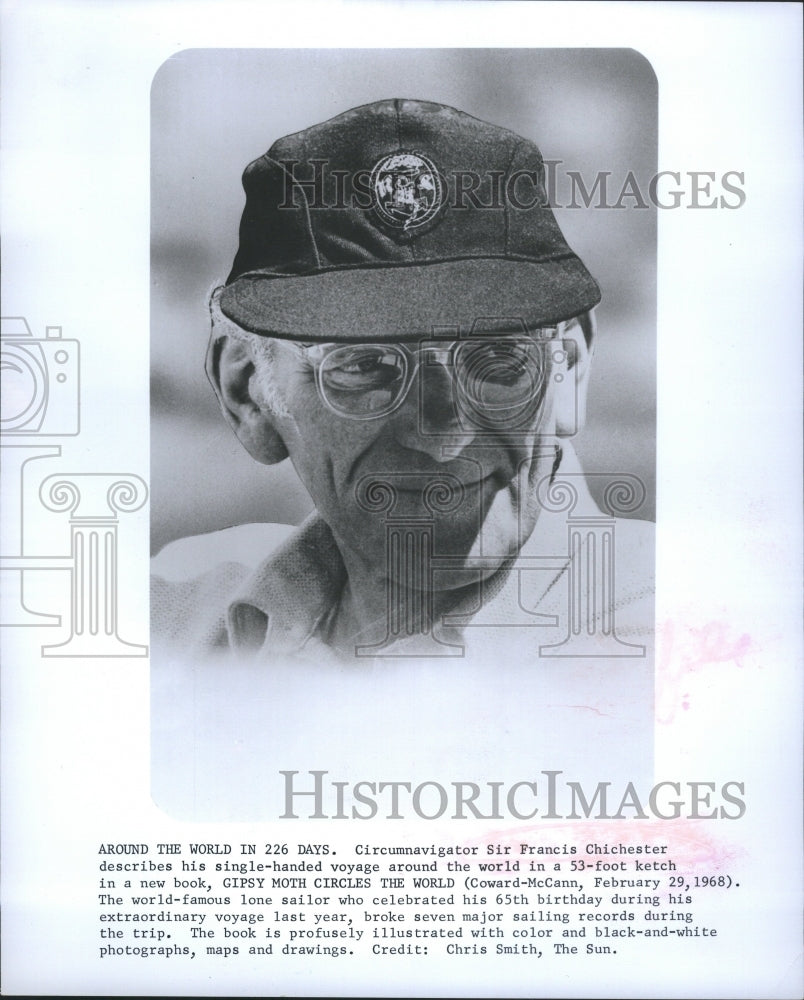 1968  Sir Francis Chichester - Historic Images