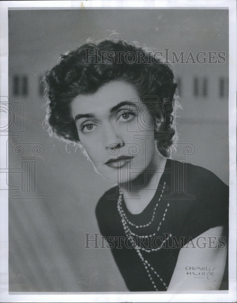 1956 Press Photo Judge Alice Richman, composer-pianist - Historic Images