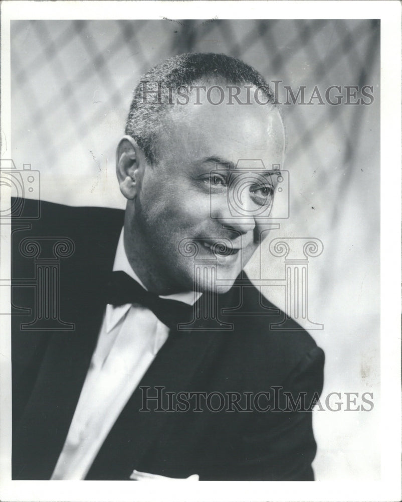 1971 Press Photo Charles Richards AKA Red Entertainer - Historic Images
