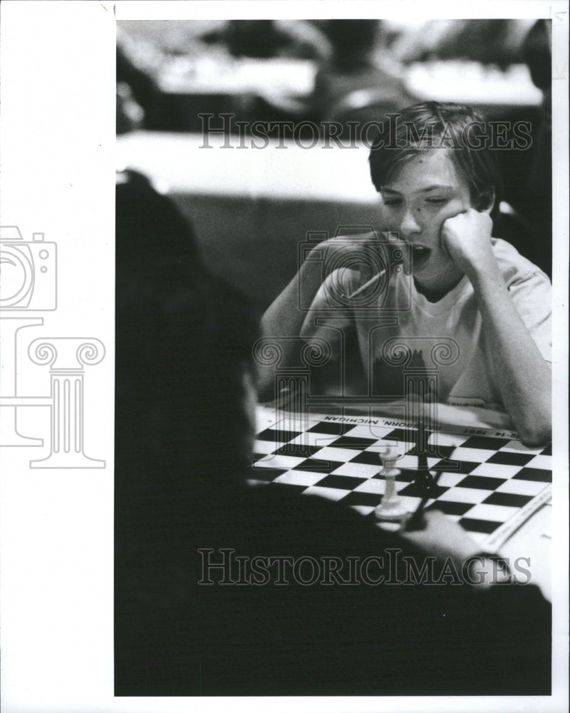 1991 Michigan Chess Champs - Historic Images
