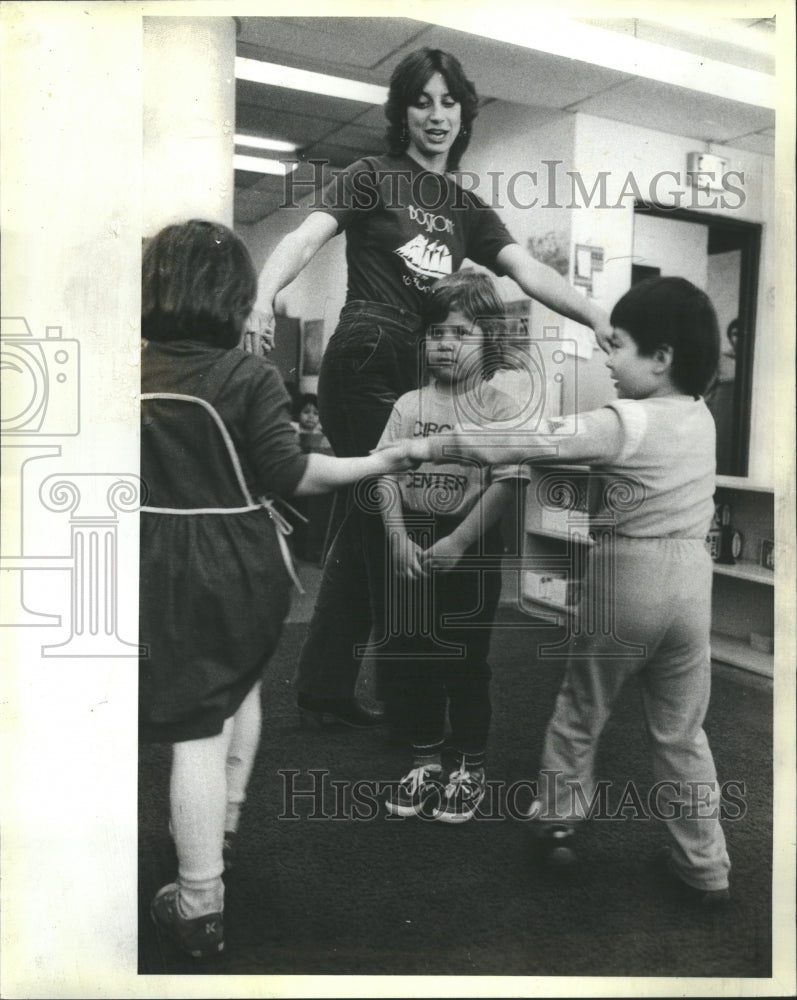 1983 Circle Childrens Center Dancing Class - Historic Images