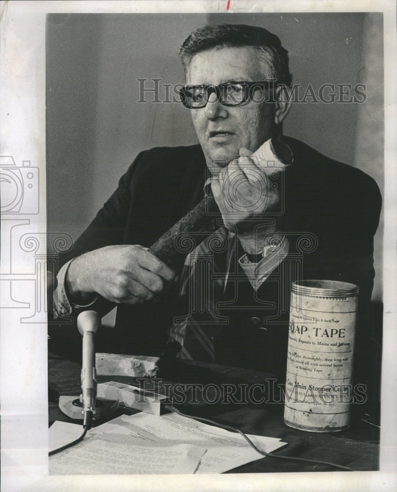 1969 Robert Tibbs Union Leader Gas Pipes - Historic Images