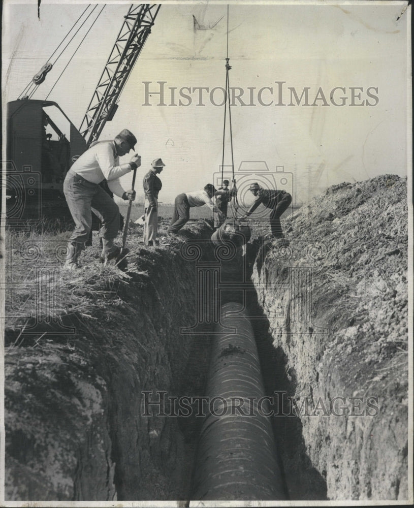 1951 Gases Pneumatic Tube Pipe Liquid Solid - Historic Images