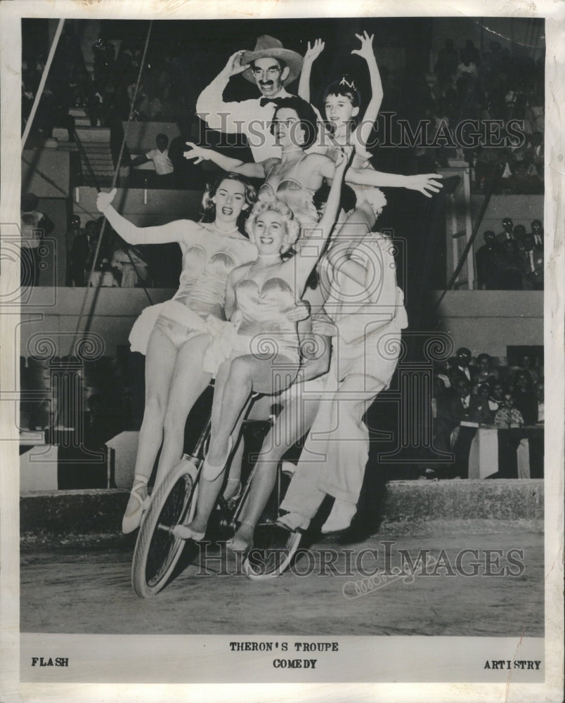 1961 Theron's Troupe Comedy - Historic Images