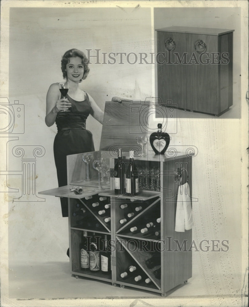 1961 Wine Cabinet - Historic Images
